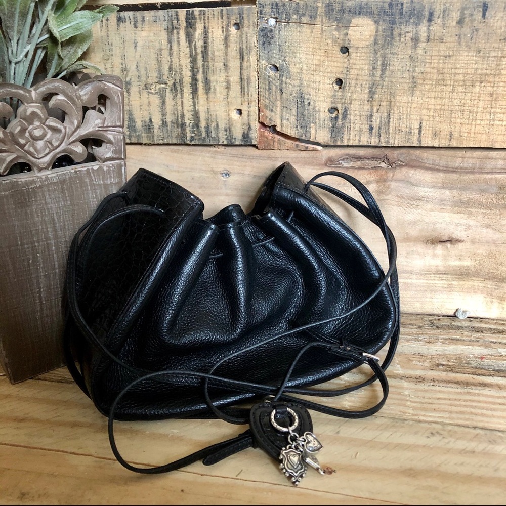 BRIGHTON Leather Bucket Bag